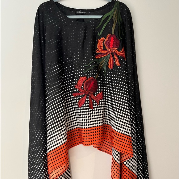 Maria Rao Dresses & Skirts - New georgette silk Poncho, Kaftan, Indian Pakistani kurtas, designer, stylish